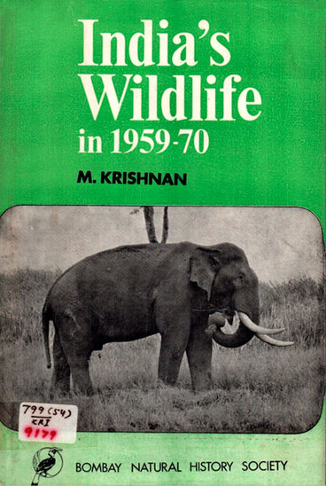 Image result for Nature's Spokesman: M. Krishnan and Indian Wildlife